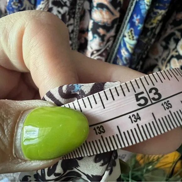 Anthropologie Black and Multicolor Maxi Dress - Picture 8 of 14